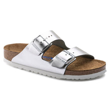 Carica l'immagine nel visualizzatore di Gallery, Birkenstock - 1005961 ARIZONA METALLIC SILVER- Calz.S