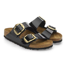 Carica l'immagine nel visualizzatore di Gallery, Birkenstock - 1027918 Arizona Big Buckle VERNICE NERO Calz.S