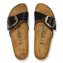 Carica l'immagine nel visualizzatore di Gallery, Birkenstock - 1027785 Madrid Big Buckle VERNICE NERO Calz.S
