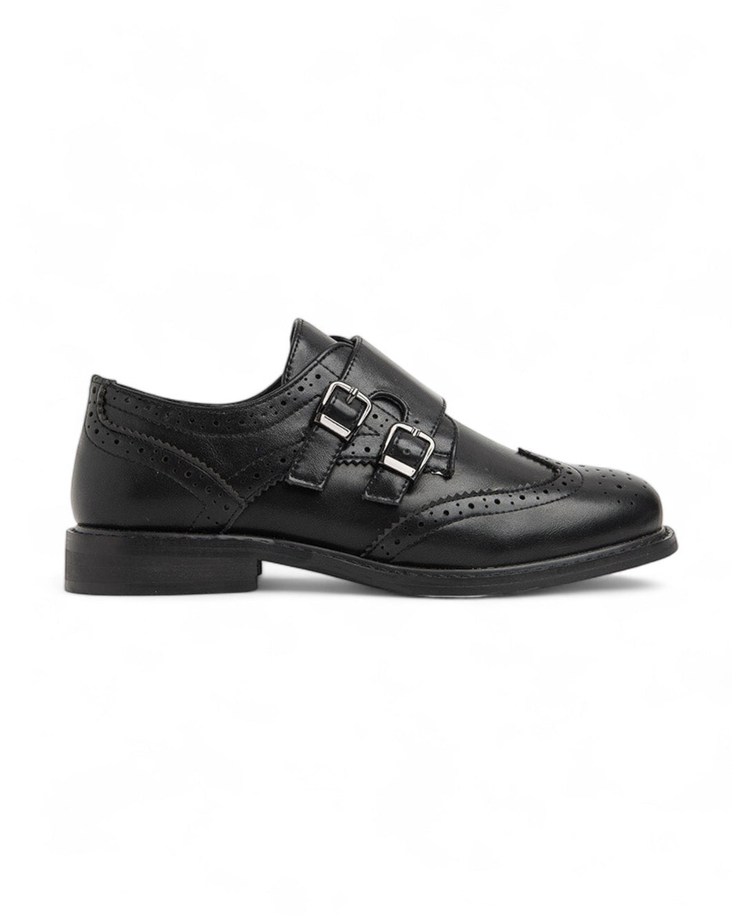 Galia - BL67913 - Mocassino con due fibbie NERO