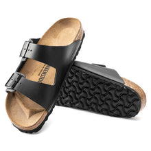 Carica l&#39;immagine nel visualizzatore di Gallery, Birkenstock - 051193 ARIZONA BLACK PELLE- Calz.S
