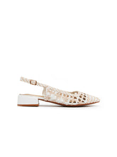 Carica l'immagine nel visualizzatore di Gallery, Noga - 2349-20 slingback White/Beige
