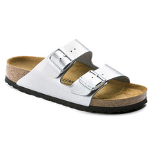 Carica l&#39;immagine nel visualizzatore di Gallery, Birkenstock - 1012283 ARIZONA SILVER- Calz.S
