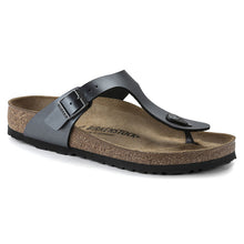 Carica l'immagine nel visualizzatore di Gallery, Birkenstock - 1021428 GIZEH  METALLIC BLACK
