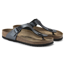 Carica l'immagine nel visualizzatore di Gallery, Birkenstock - 1021428 GIZEH  METALLIC BLACK

