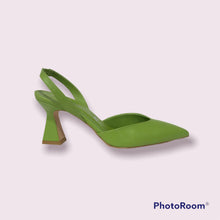 Carica l&#39;immagine nel visualizzatore di Gallery, DolceAmaro - Slingback 22302 Pelle Verde
